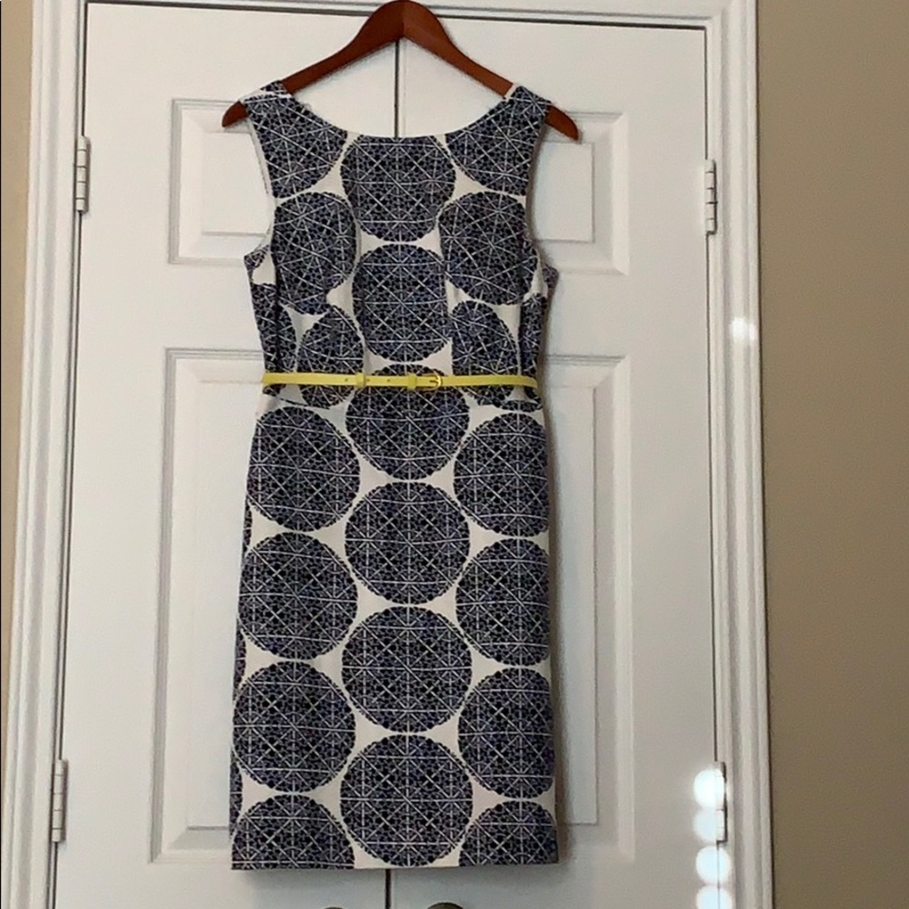 The Limited Navy & White A Line dress size 10